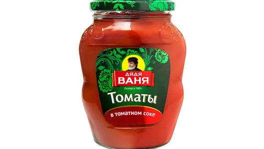 Томаты Дядя Ваня в томатном соке с/б 680 г