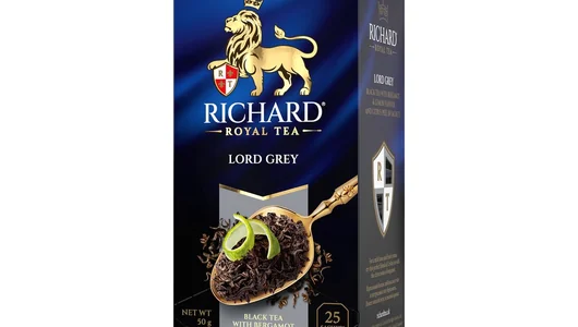 Чай черный Richard Lord Grey с ароматом бергамота пакетированный 25х2 г
