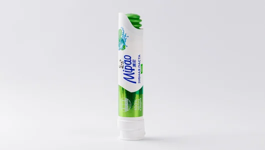 Зубная паста с помпой Мята, 80 г MiPao