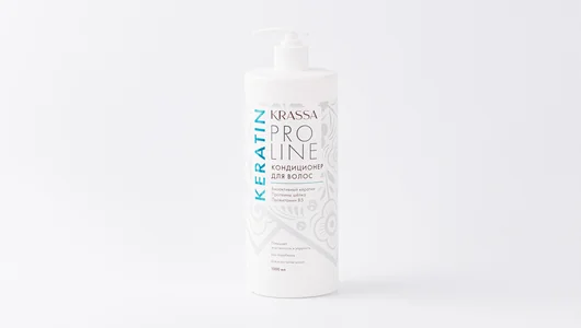 Кондиционер для волос с кератином, 1000мл KRASSA Pro Line Keratin
