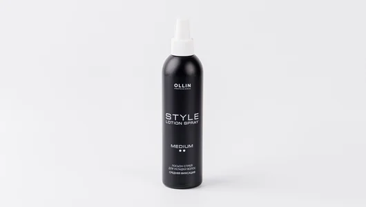 Лосьон-спрей для укладки волос средней фиксации Ollin Style, 250 мл