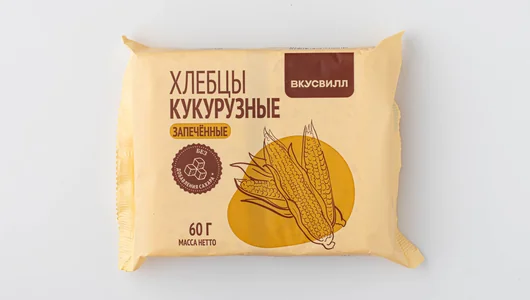 Хлебцы кукурузные запеченные, 60 г