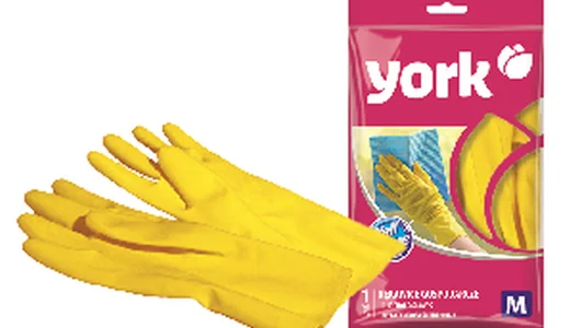 Перчатки резиновые York размер M
