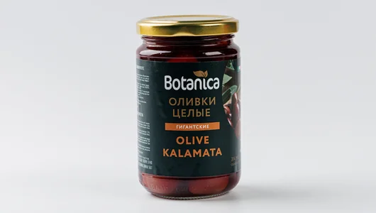 Оливки целые с косточкой в винном уксусе Каламата