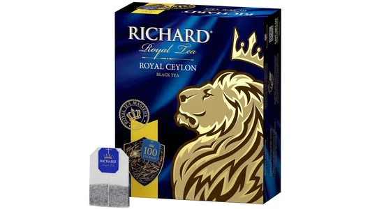 Чай черный Richard Royal Ceylon пакетированный 100х2 г