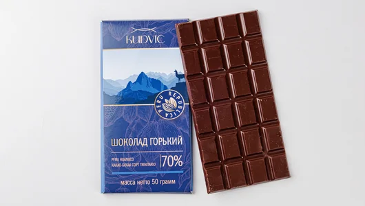 Шоколад горький 70% (Peru Huanuco)
