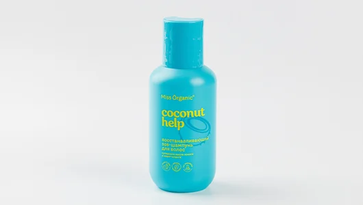 Шампунь для волос восстанавливающий COCONUT HELP Miss Organic, тревел-формат, 90 мл