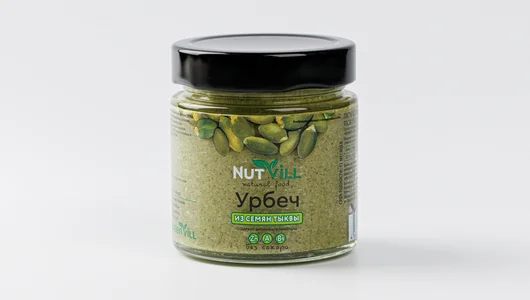 Паста Урбеч из семян тыквы, Nutvill, 180г