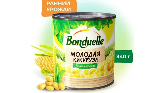 Кукуруза Bonduelle молодая 340 г