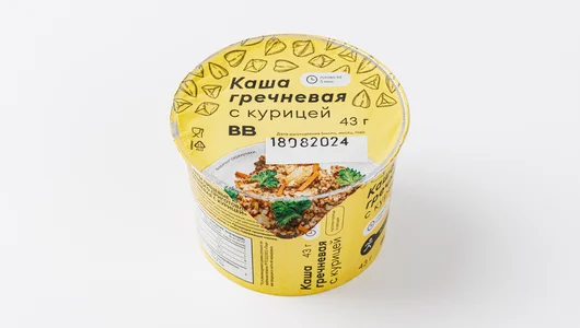 Каша гречневая с курицей быстрого приготовления