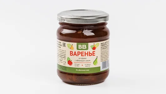 Варенье из груши с яблочным соком