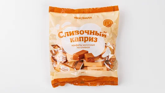 Конфеты молочные Сливочный каприз на сливках