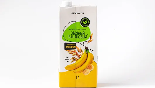 Напиток растительный Овсяный банановый обогащ. кальцием