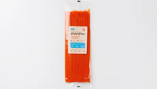 Макаронные изделия из красной чечевицы без глютена: спагетти